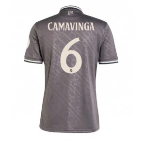 Billiga Real Madrid Eduardo Camavinga #6 Tredjeställ 2024-25 Kortärmad